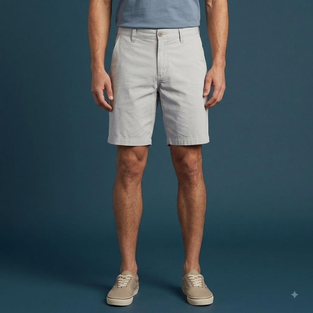 Southern Tide Shorts Men's 30 Gray Stretch Chino Casual Golf